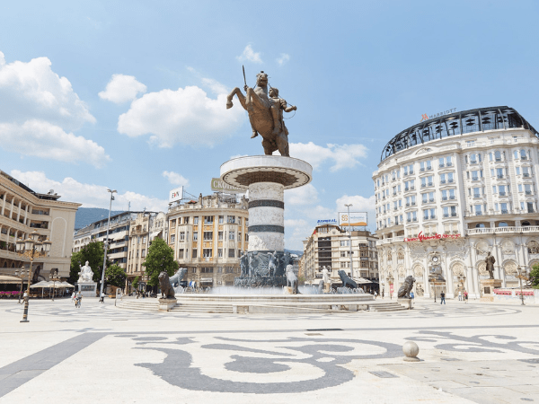 Macedonia Square, Skopje