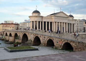 View of Stone Bridge in Skopje - Visit Skopje