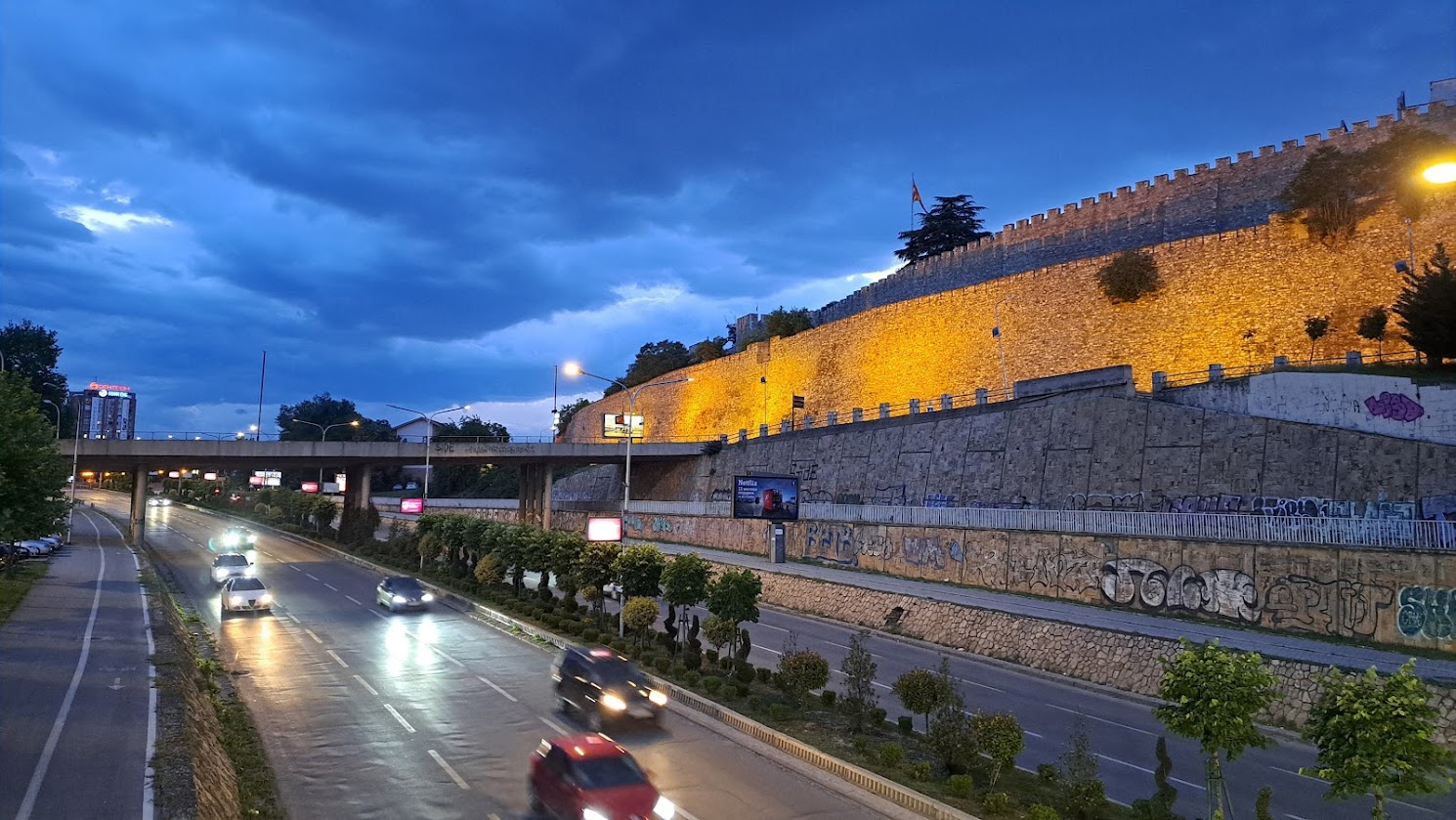 Skopje in spring