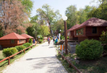 Park Forest Vodno hiking trail with panoramic views of Skopje