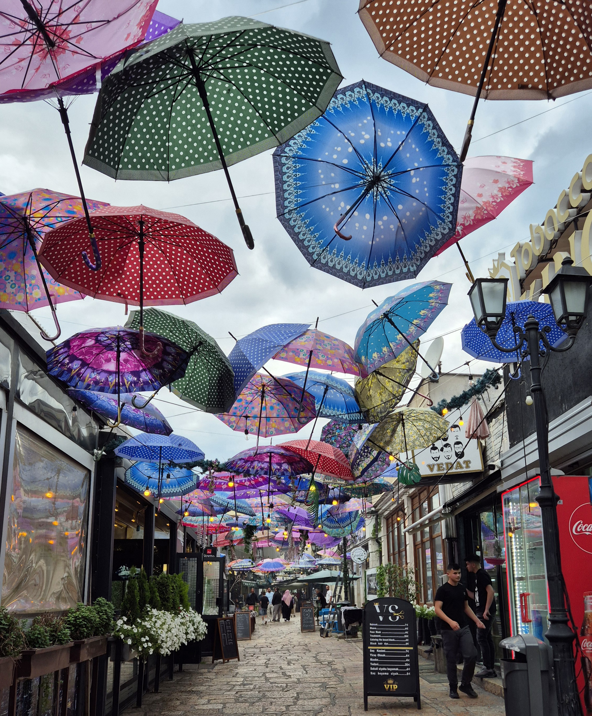 Colorful Umbrella Street