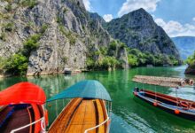Private Matka Canyon tour from Skopje — emerald lake and limestone cliffs