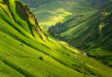 Green mountains near Tetovo