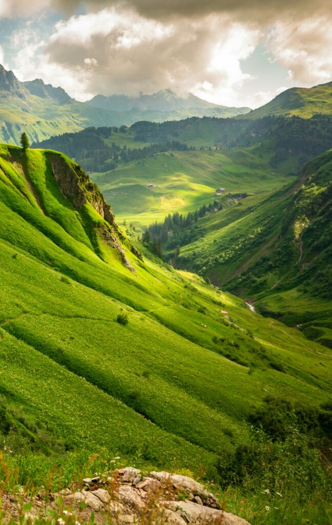 Green mountains near Tetovo