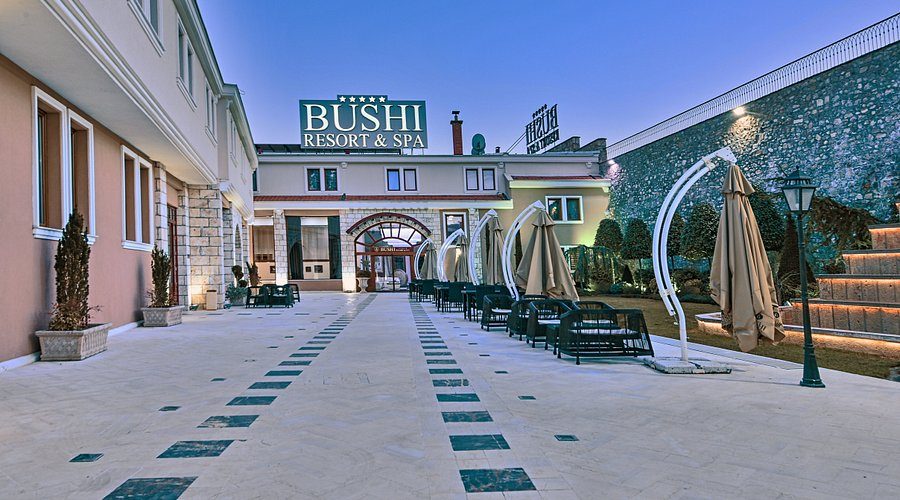 Bushi Resort and Spa hotel near the Old Bazaar in Skopje