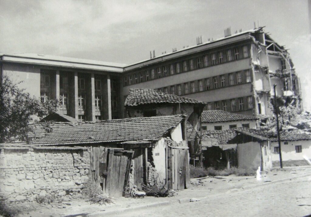 Skopje after the 1963 earthquake